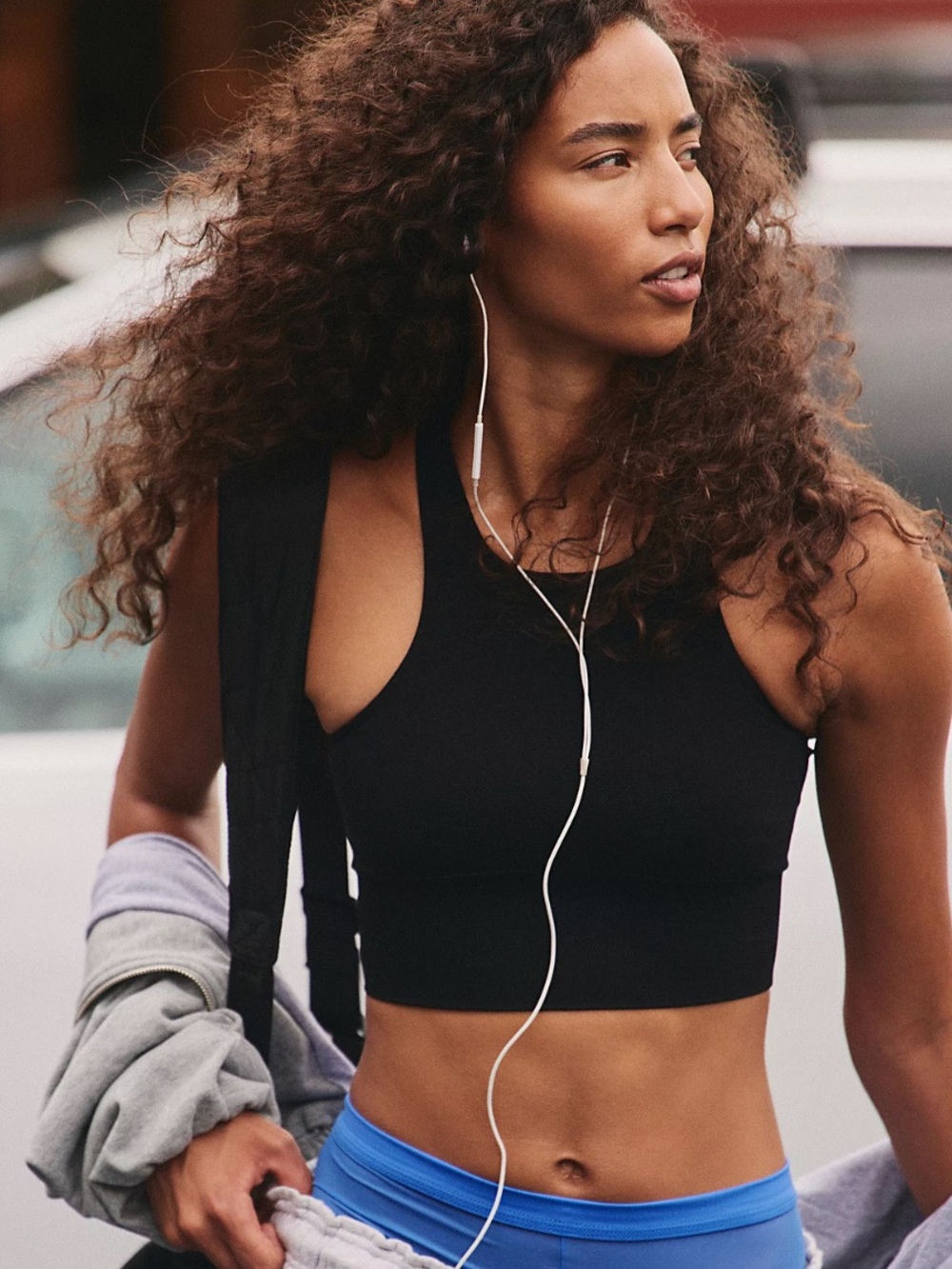 Free People Movement Every Single Time Sports Bra Women's XS/S Black Racerback